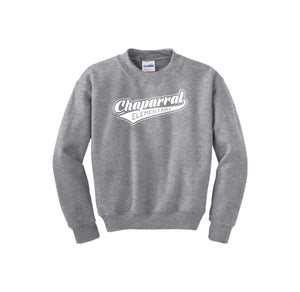 Chaparral Elementary Spirit Wear 2024-25 On Demand-Youth Unisex Crewneck Sweatshirt On-Demand Ribbon