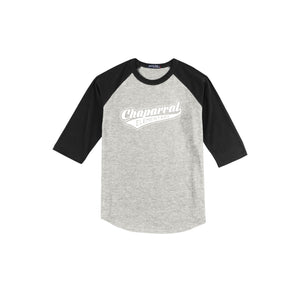 Chaparral Elementary Spirit Wear 2024-25 On Demand-Youth Unisex Baseball Tee On-Demand Ribbon