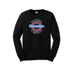 Chaparral Elementary Spirit Wear 2024-25 On Demand-Adult Unisex Long Sleeve Tee On-Demand Circle