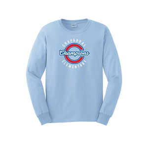 Chaparral Elementary Spirit Wear 2024-25 On Demand-Adult Unisex Long Sleeve Tee On-Demand Circle