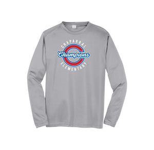 Chaparral Elementary Spirit Wear 2024-25 On Demand-Adult Unisex Dri-Fit Long Sleeve Tee On-Demand Circle