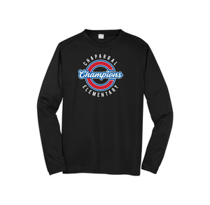 Chaparral Elementary Spirit Wear 2024-25 On Demand-Adult Unisex Dri-Fit Long Sleeve Tee On-Demand Circle