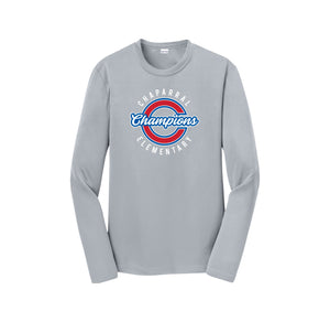 Chaparral Elementary Spirit Wear 2024-25 On Demand-Youth Unisex Dri-Fit Long Sleeve Tee On-Demand Circle