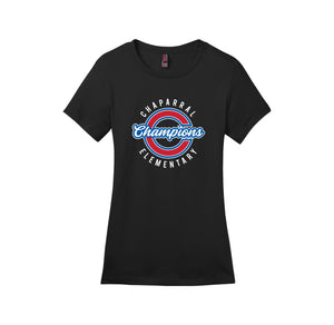 Chaparral Elementary Spirit Wear 2024-25 On Demand-Womens Premium Tee On-Demand Circle