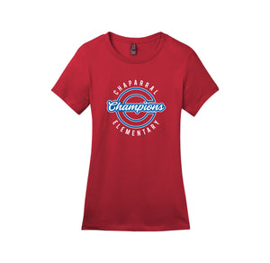 Chaparral Elementary Spirit Wear 2024-25 On Demand-Womens Premium Tee On-Demand Circle