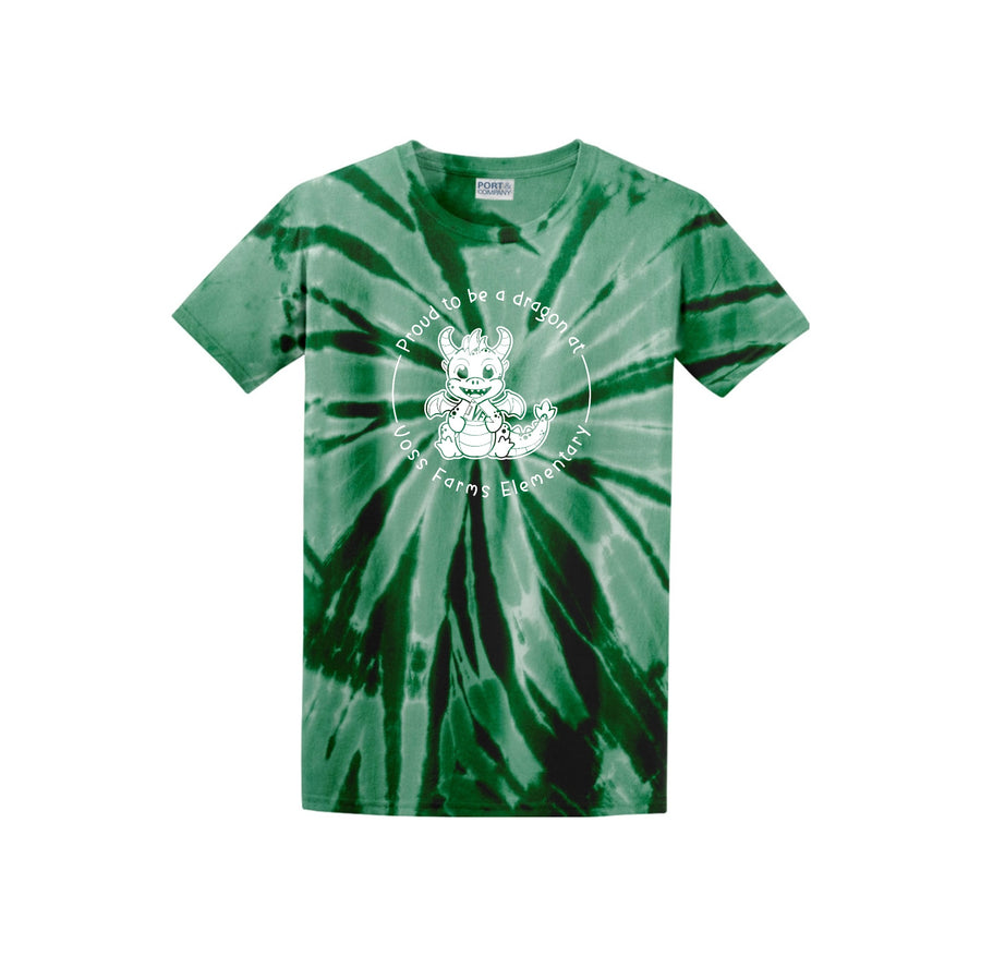 Voss Farms Spirit Wear 2024-25-Adult Unisex Tie-Dye Shirt On-Demand