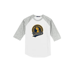 Suisun Elementary-Adult Unisex Baseball Tee On-Demand Circle Logo