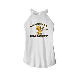 Suisun Elementary-Womens Premium Perfect Tri Rocker Tank On-Demand Fresh Start Logo