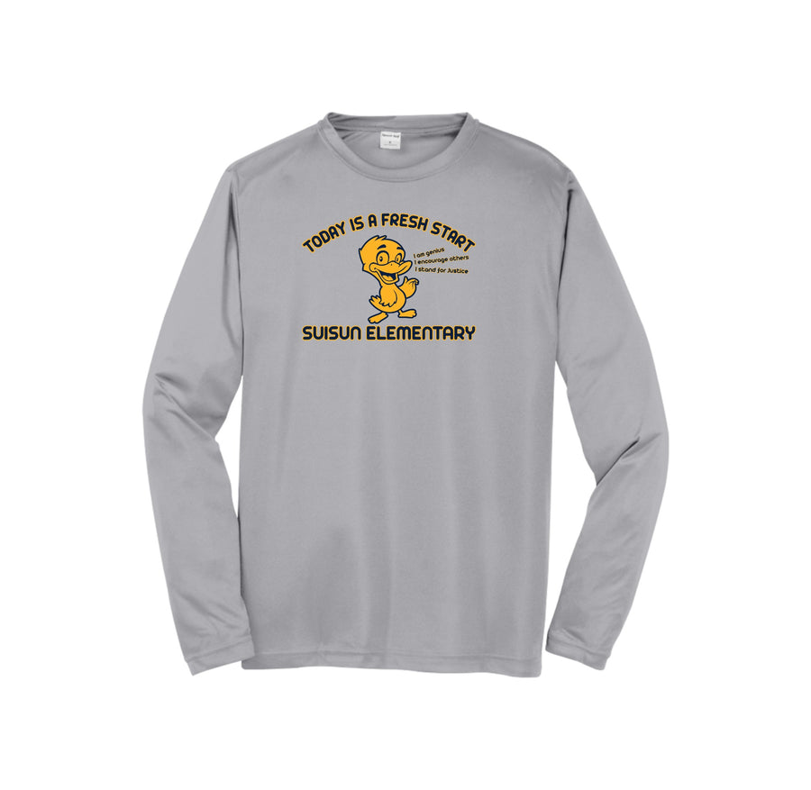 Suisun Elementary-Adult Unisex Dri-Fit Long Sleeve Tee On-Demand Fresh Start Logo