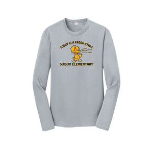 Suisun Elementary-Youth Unisex Dri-Fit Long Sleeve Tee On-Demand Fresh Start Logo