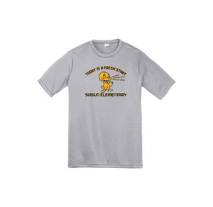 Suisun Elementary-Youth Unisex Dri-Fit Shirt On-Demand Fresh Start Logo