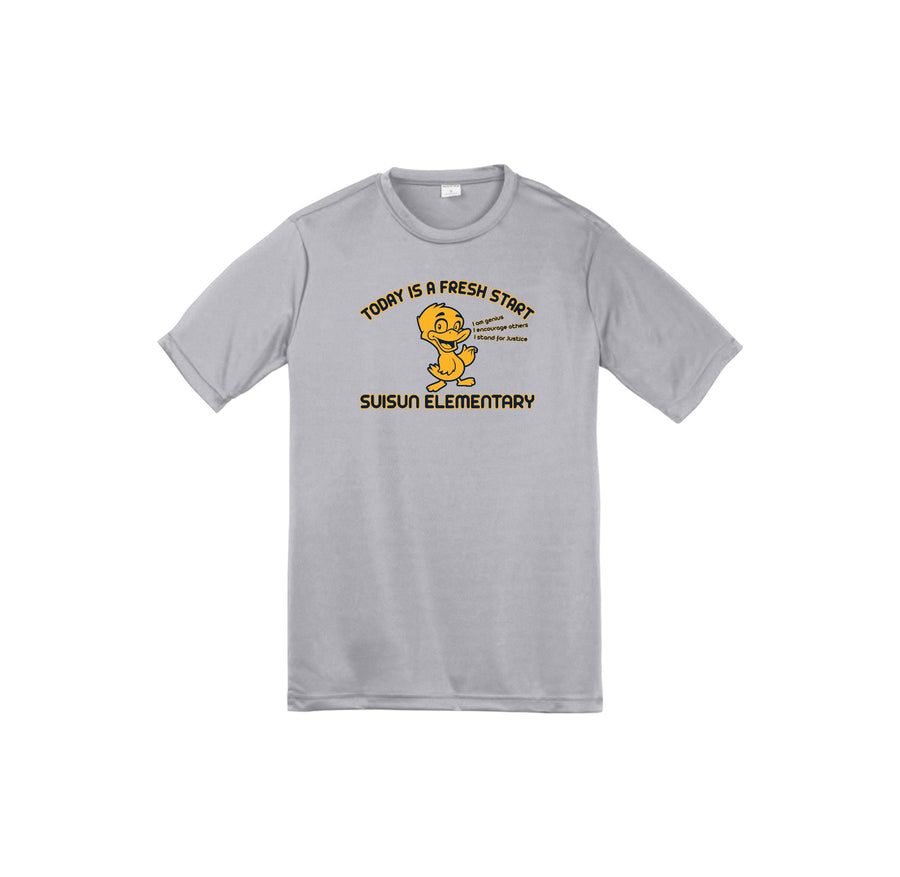 Suisun Elementary-Youth Unisex Dri-Fit Shirt On-Demand Fresh Start Logo