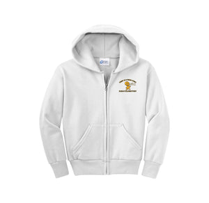 Suisun Elementary-Youth Unisex Full-Zip Hooded Sweatshirt On-Demand Fresh Start Logo