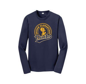 Suisun Elementary Spirit Wear 2024-25 On Demand-Youth Unisex Dri-Fit Long Sleeve Tee On-Demand Circle Logo