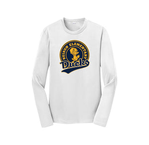 Suisun Elementary Spirit Wear 2024-25 On Demand-Youth Unisex Dri-Fit Long Sleeve Tee On-Demand Circle Logo