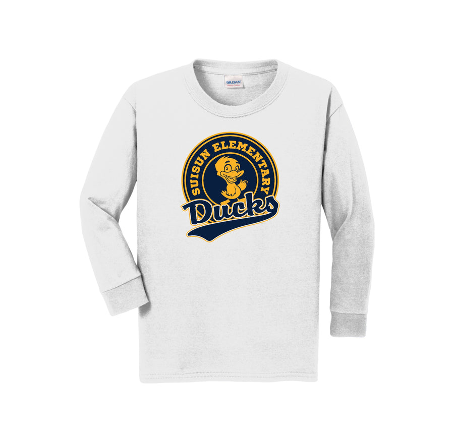 Suisun Elementary-Youth Unisex Long Sleeve Tee On-Demand Circle Logo