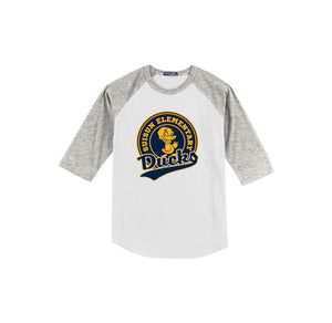 Suisun Elementary-Youth Unisex Baseball Tee On-Demand Circle Logo