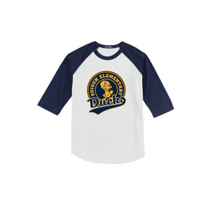 Suisun Elementary-Youth Unisex Baseball Tee On-Demand Circle Logo