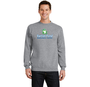 Barton Pond Spirit Wear 2024/2025 On Demand-Adult Unisex Crewneck Port & Company Core Fleece Sweatshirt Lego Design BPES