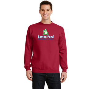 Barton Pond Spirit Wear 2024/2025 On Demand-Adult Unisex Crewneck Port & Company Core Fleece Sweatshirt Lego Design BPES