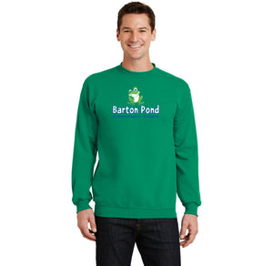 Barton Pond Spirit Wear 2024/2025 On Demand-Adult Unisex Crewneck Port & Company Core Fleece Sweatshirt Lego Design BPES