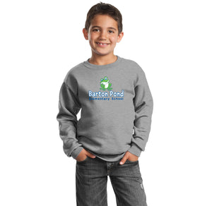 Barton Pond On Demand-Youth Unisex Port & Company Crewneck Sweatshirt Lego Design BPES