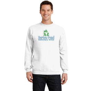 Barton Pond Spirit Wear 2024/2025 On Demand-Adult Unisex Crewneck Port & Company Core Fleece Sweatshirt Lego Design BPES