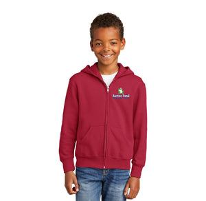 Barton Pond On Demand-Youth Unisex Full-Zip Hooded Sweatshirt Lego BPES