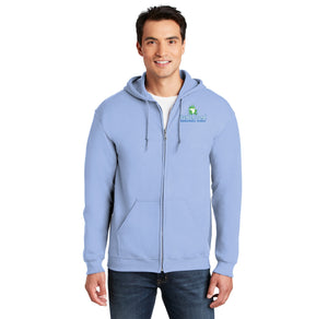 Barton Pond On Demand-Adult Unisex Full-Zip Hooded Sweatshirt Lego BPES