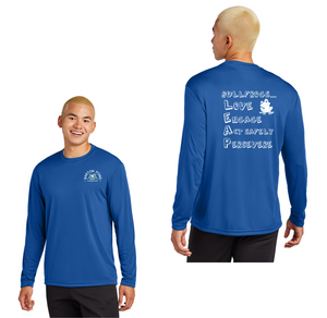 Barton Pond On Demand-Adult Unisex Dri-Fit Long Sleeve Tee Lego Design LEAP