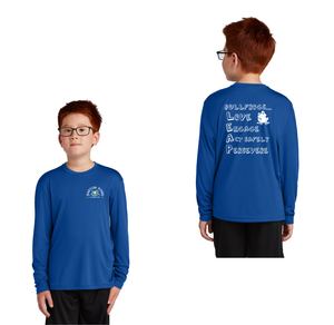 Barton Pond On Demand-Youth Unisex Dri-Fit Long Sleeve Tee Lego Design LEAP