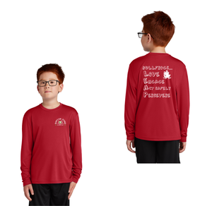 Barton Pond On Demand-Youth Unisex Dri-Fit Long Sleeve Tee Lego Design LEAP