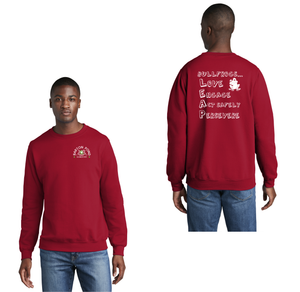 Barton Pond On Demand-Adult Unisex Crewneck Port & Company Core Fleece Sweatshirt Lego Design LEAP