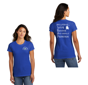 Barton Pond On Demand-Womens Port & Company Fan Favorite Tee Lego Design LEAP