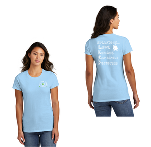 Barton Pond On Demand-Womens Port & Company Fan Favorite Tee Lego Design LEAP