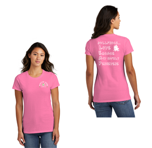 Barton Pond On Demand-Womens Port & Company Fan Favorite Tee Lego Design LEAP