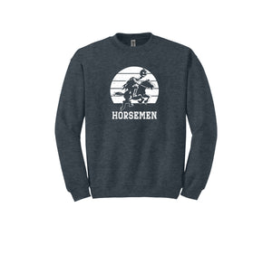 Sleepy Hollow Horsemen PTA-Adult Unisex Crewneck Sweatshirt On-Demand Circle