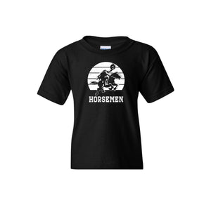 Sleepy Hollow Horsemen PTA Spirit Wear 2024-25 On Demand-Youth Unisex T-Shirt On-Demand Circle