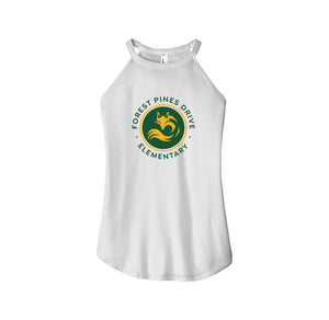 Forest Pines Drive Spirit Wear 2024-25 On- Demand-Women's Premium Perfect Tri Rocker Tank On-Demand