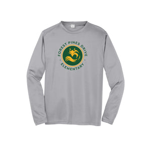 Forest Pines Drive Spirit Wear 2024-25 On- Demand-Adult Unisex Dri-Fit Long Sleeve Tee On-Demand