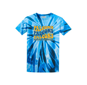 Deerfield STUDENT Spirit Wear-Adult Unisex Tie-Dye Shirt On-Demand Typographic