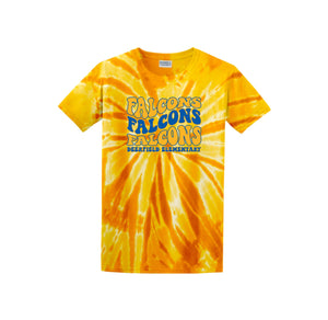 Deerfield STUDENT Spirit Wear-Adult Unisex Tie-Dye Shirt On-Demand Typographic