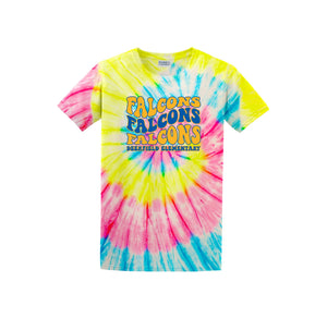 Deerfield STUDENT Spirit Wear-Adult Unisex Tie-Dye Shirt On-Demand Typographic