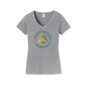 Forest Pines Drive Spirit Wear 2024-25 On- Demand-Women's Fan Favorite V-Neck Tee On-Demand_Design 2