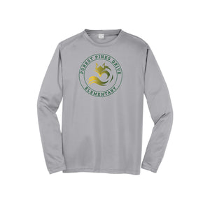 Forest Pines Drive Spirit Wear 2024-25 On- Demand-Adult Unisex Dri-Fit Long Sleeve Tee On-Demand_Design 2