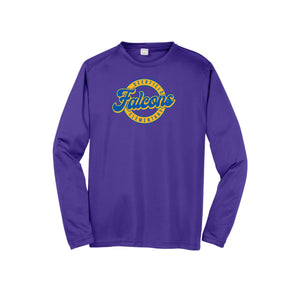 Deerfield PTA-Adult Unisex Dri-Fit Long Sleeve Tee On-Demand Circle