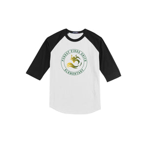 Forest Pines Drive Spirit Wear 2024-25 On- Demand-Youth Unisex Baseball Tee On-Demand_Design 2