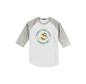 Forest Pines Drive Spirit Wear 2024-25 On- Demand-Youth Unisex Baseball Tee On-Demand_Design 2