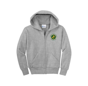 Forest Pines Drive Spirit Wear 2024-25 On- Demand-Youth Unisex Full-Zip Hooded Sweatshirt On-Demand