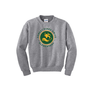 Forest Pines Drive Spirit Wear 2024-25 On- Demand-Youth Unisex Crewneck Sweatshirt On-Demand